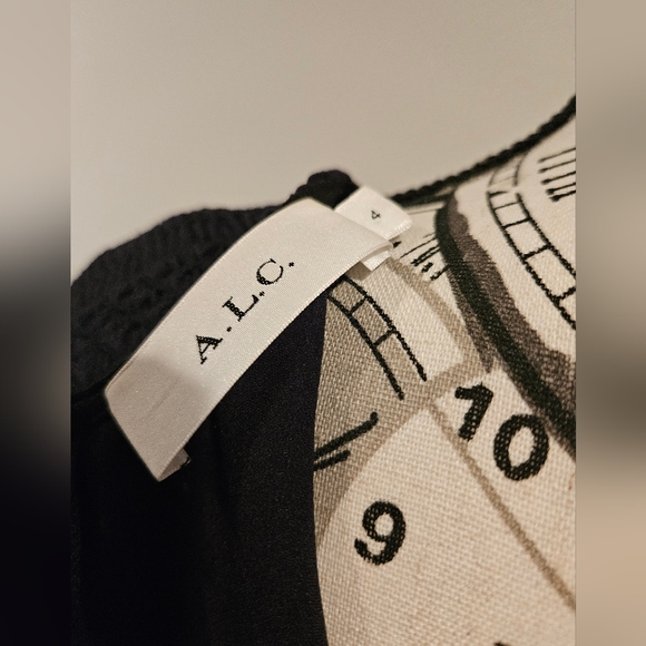 ⭐️ A.L.C. deep navy blue mini dress size 4 - Picture 5 of 6